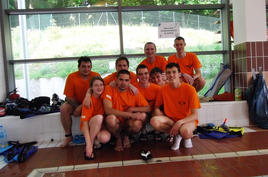 Hokej pod wodą Walenie Siemianowice Śląskie Trzebnica VI 2013
